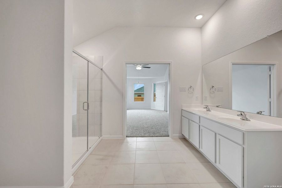 Furnished interior view inside a new home in Greenspoint Heights, Seguin (Image 5).