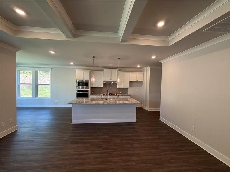 Furnished interior view inside a new home in Mallard’s Landing, Jefferson (Image 9).