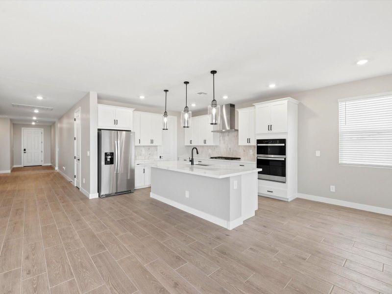 Furnished interior view inside a new home in Abel Ranch Reserve Series, Goodyear (Image 3).