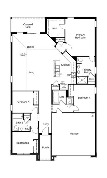 2D floor plan layout of this home in Reserve at Forest Lake II, Lake Wales, FL (Image 2). 2D floor plan layout of this home in Reserve at Forest Lake II, Lake Wales, FL (Image 2).