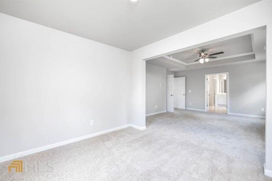 Spacious, unfurnished interior of a new home in The Gates at Pates Creek, Hampton (Image 14).