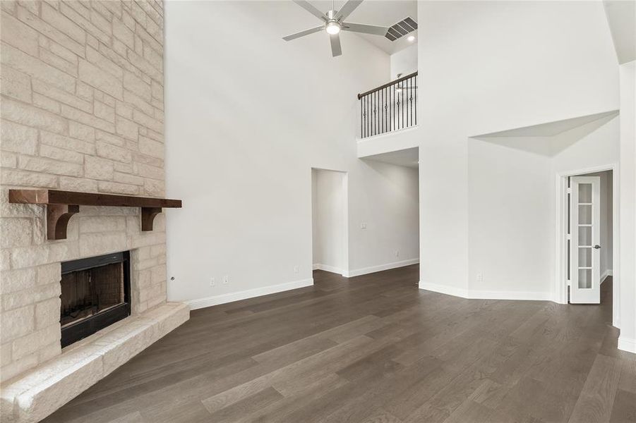 Spacious, unfurnished interior of a new home in Liberty, Melissa (Image 35). Spacious, unfurnished interior of a new home in Liberty, Melissa (Image 35).