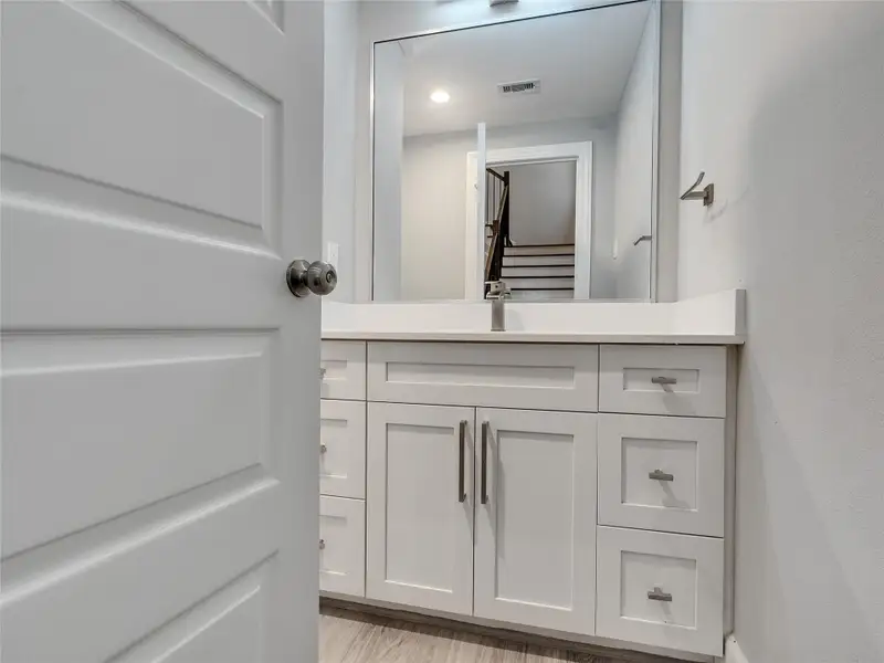 Power room located on second floor stairs