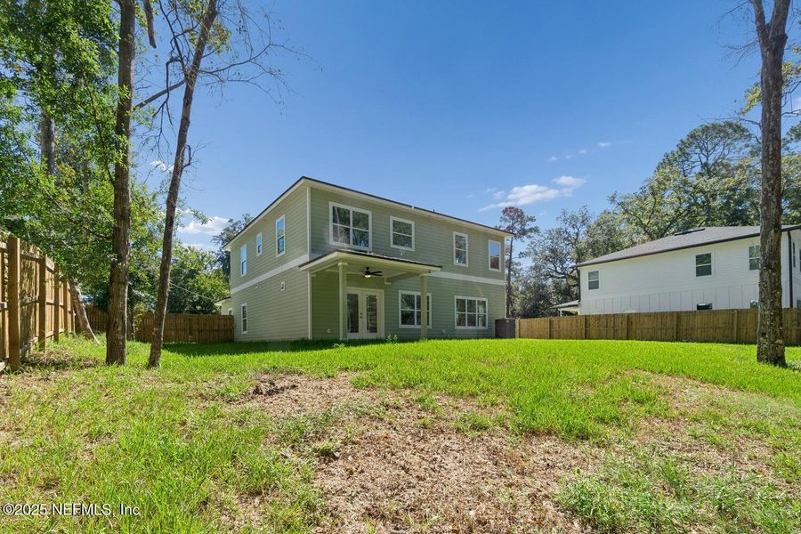Exterior details and patio area of a home in , Jacksonville (Image 18). Exterior details and patio area of a home in , Jacksonville (Image 18).