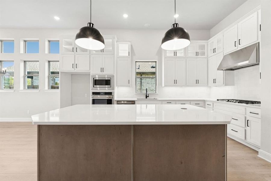 Furnished interior view inside a new home in South Pointe  Cottage Series, Mansfield (Image 13).