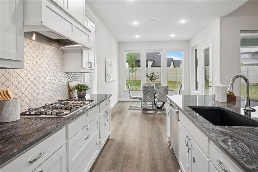 Furnished interior view inside a new home in , Northlake (Image 19).
