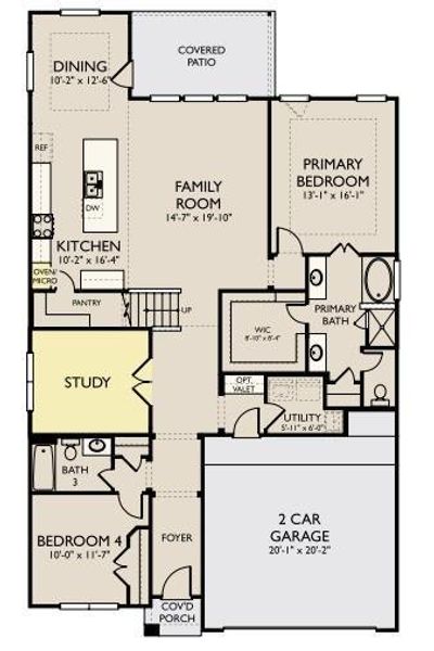 The Cypress Floor Plan The Cypress Floor Plan