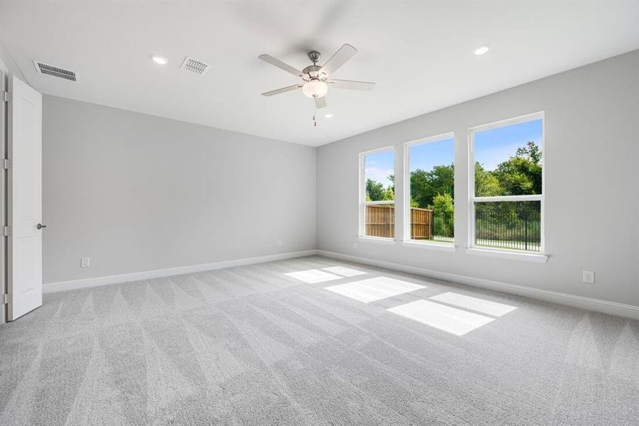 Spacious, unfurnished interior of a new home in Cross Creek Meadows 55s, Celina (Image 20). Spacious, unfurnished interior of a new home in Cross Creek Meadows 55s, Celina (Image 20).