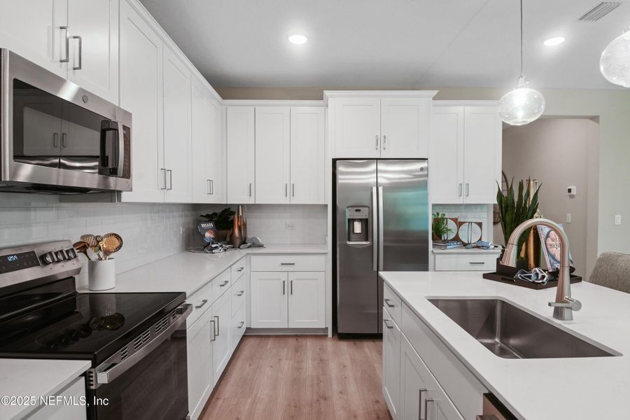 Furnished interior view inside a new home in , Fernandina Beach (Image 10).