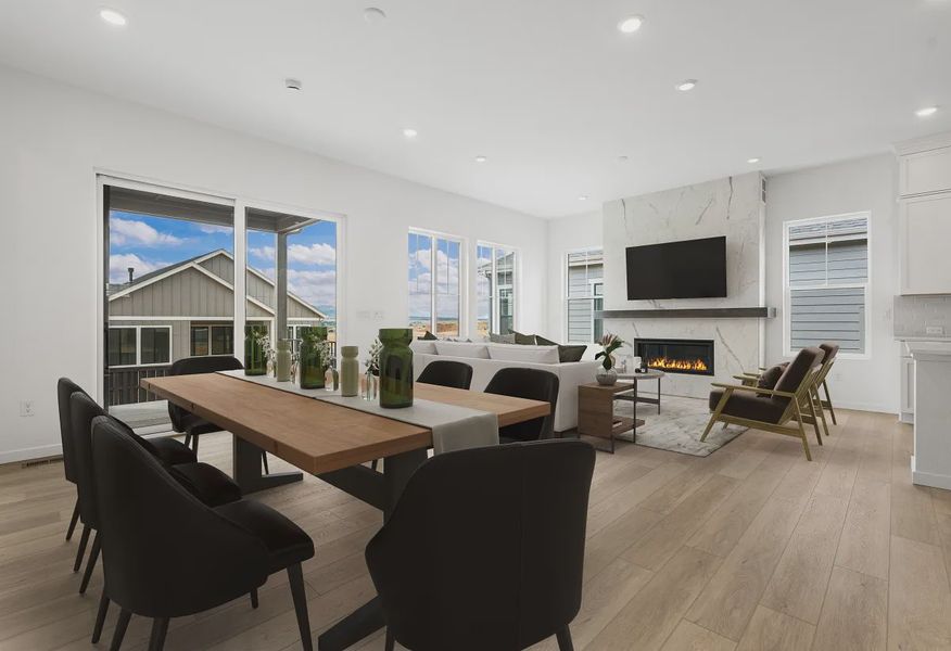 Homesite 44 Dining + Great Room - Virtually Staged - 4 of 9 Homesite 44 Dining + Great Room - Virtually Staged - 4 of 9