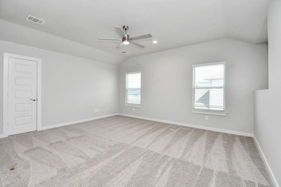 Sample photo of completed home with similar floor plan. Actual colors and selections may vary.