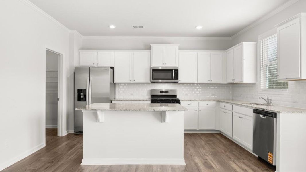 Furnished interior view inside a new home in Thompson Ridge, Dallas (Image 6).