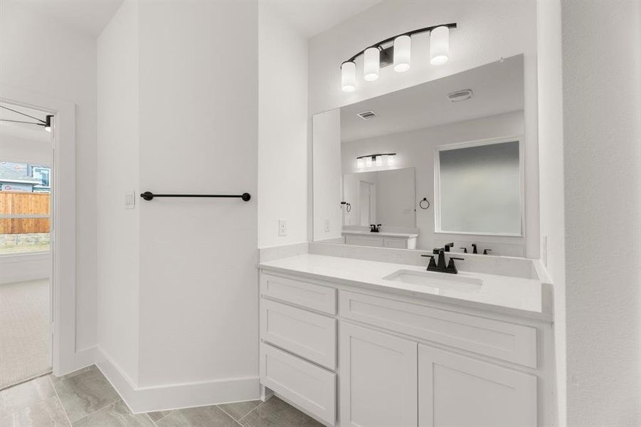 Furnished interior view inside a new home in Sutton Fields, Celina (Image 14).