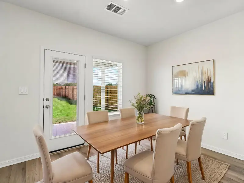 Furnished interior view inside a new home in Pfennig Place, Pflugerville (Image 6).