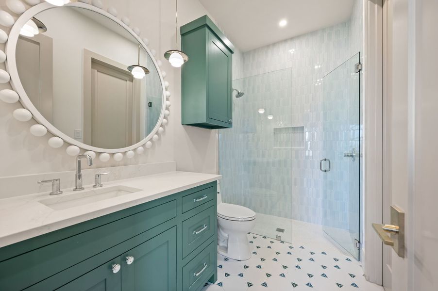 Furnished interior view inside a new home in Fleming Pointe, Fort Worth (Image 19).