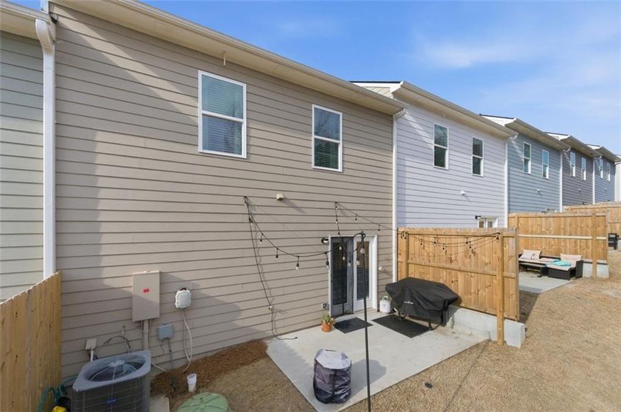 Exterior details and patio area of a home in , Dahlonega (Image 4).