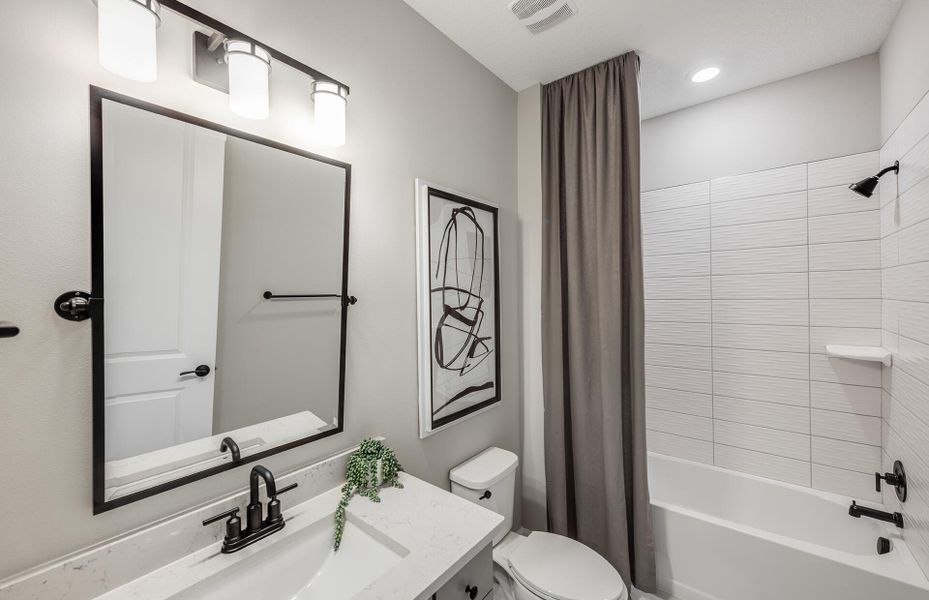 Furnished interior view inside a new home in Highpointe, Stuart (Image 13).