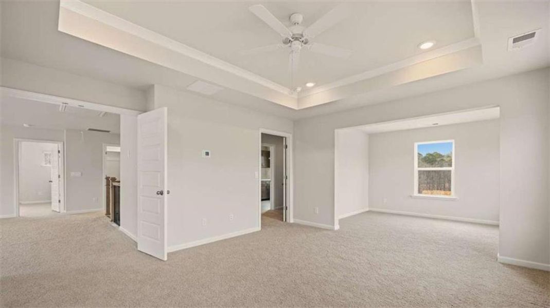 Spacious, unfurnished interior of a new home in The Gates at Pates Creek, Hampton (Image 29).