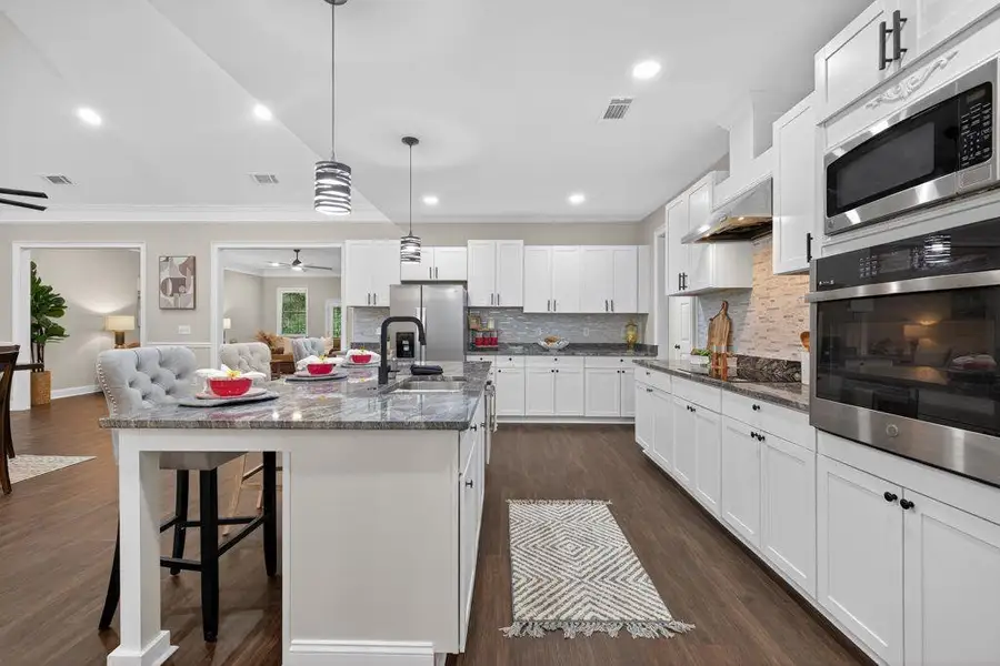 Furnished interior view inside a new home in , Oxford (Image 7).