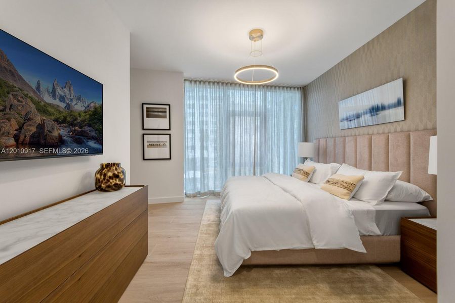 Furnished interior view inside a new home in Casamar, Pompano Beach (Image 53).