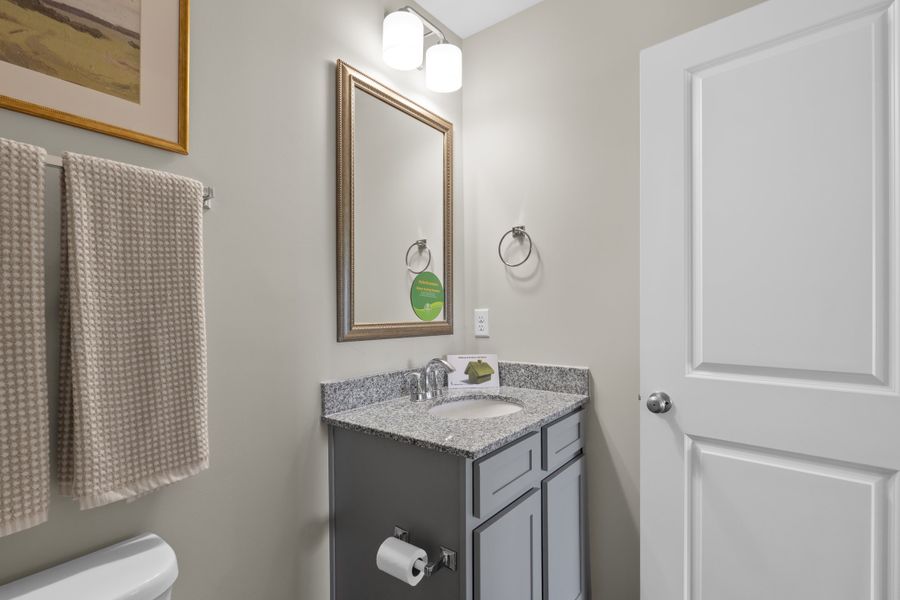 Representative furnished interior of a home built from the Myrtle A by McGuinn Homes in Willow Lake, Blythewood (Image 16).