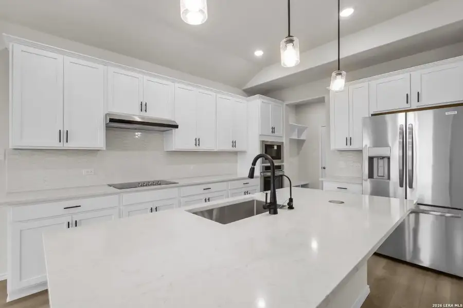 Furnished interior view inside a new home in Comanche Ridge, San Antonio (Image 6).