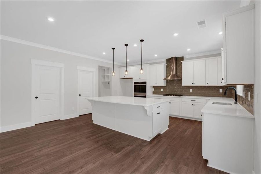 Furnished interior view inside a new home in Springside Reserve, Powder Springs (Image 17). Furnished interior view inside a new home in Springside Reserve, Powder Springs (Image 17).