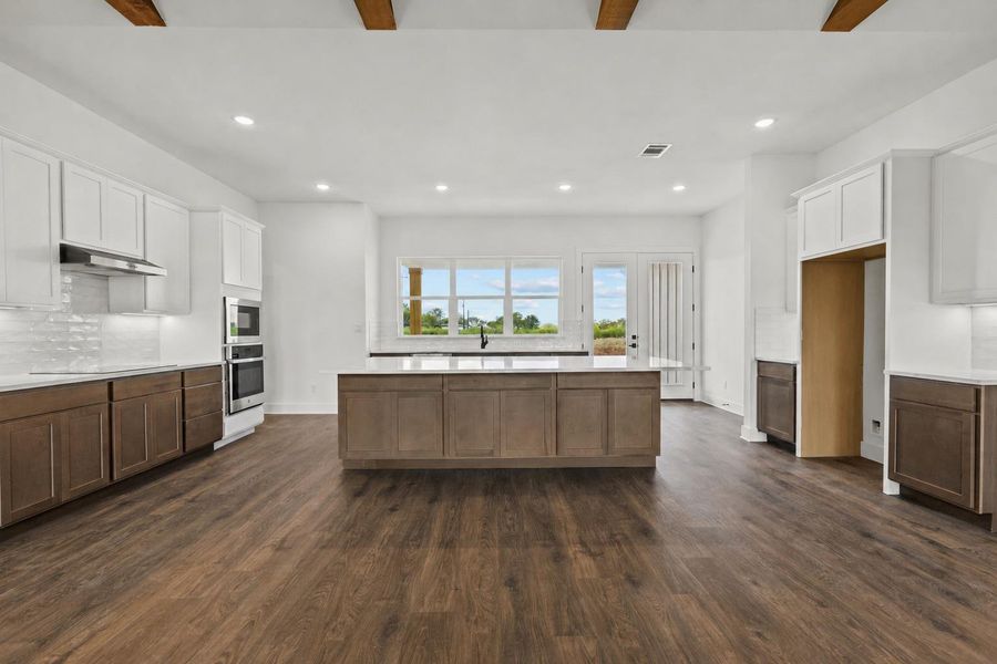Furnished interior view inside a new home in , Dale (Image 6).