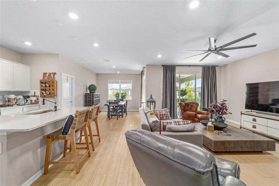 Furnished interior view inside a new home in Del Webb Stone Creek, Ocala (Image 40).