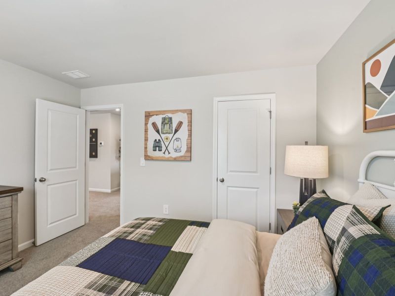 Furnished interior view inside a new home in Oakwood, Mebane (Image 17).