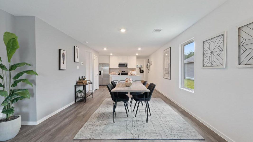Furnished interior view inside a new home in Sunset Valley, Hockley (Image 9).