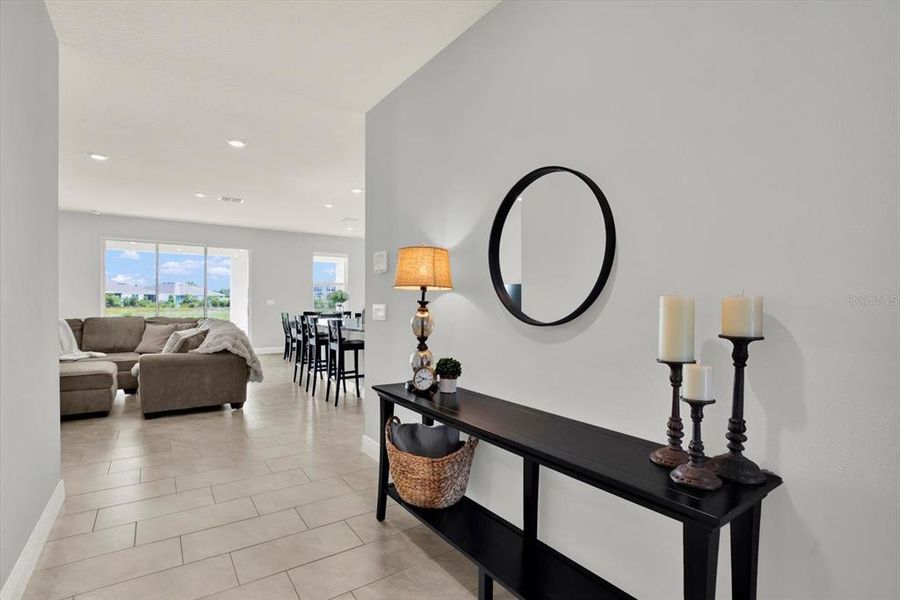Furnished interior view inside a new home in Woodcreek, Wesley Chapel (Image 8).