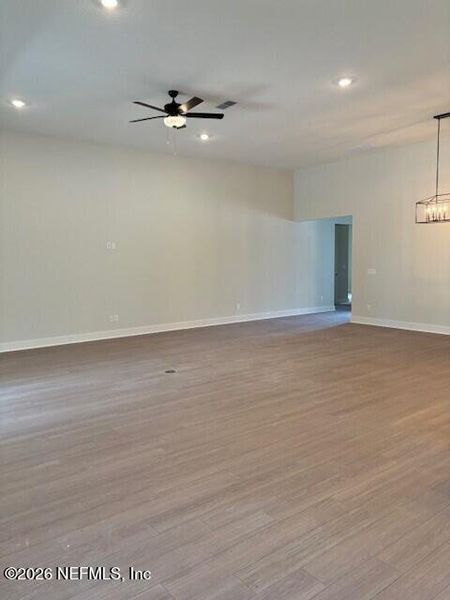 Spacious, unfurnished interior of a new home in Stables at Cary Forest, Bryceville (Image 7).