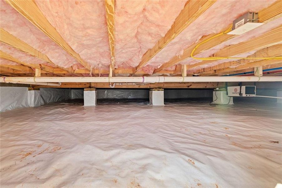 In-progress construction of a new home in , Gainesville, GA (Image 24).