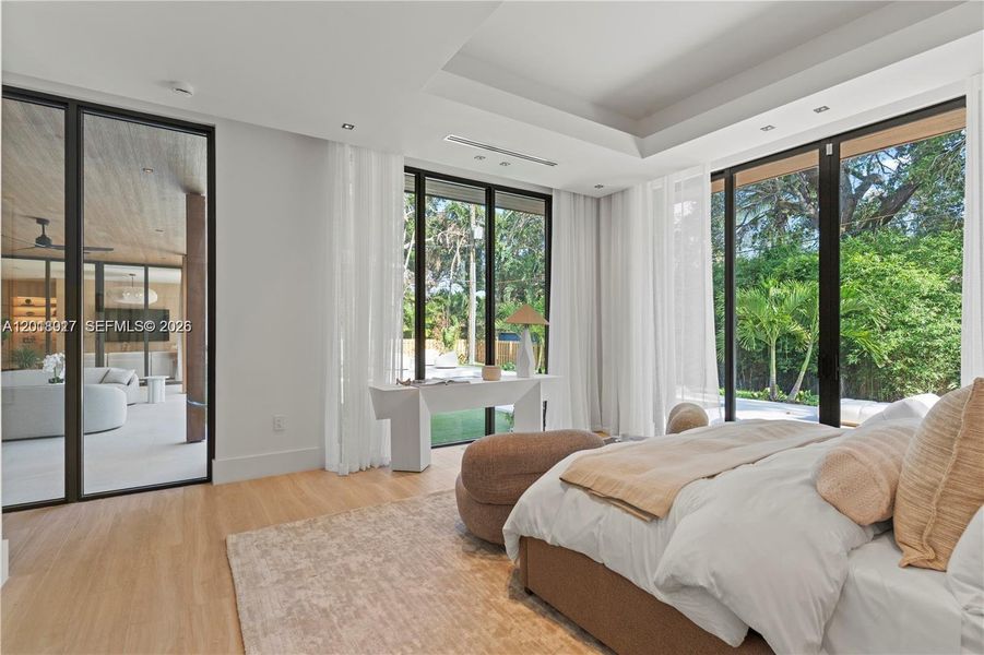 Furnished interior view inside a new home in , Miami (Image 41).