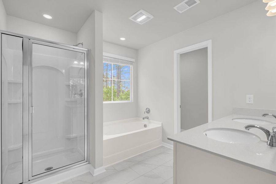 Furnished interior view inside a new home in Wildcat Chase, Summerville (Image 11).