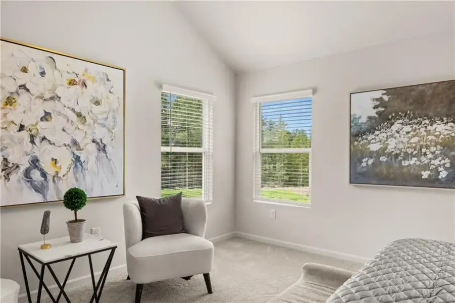 Furnished interior view inside a new home in Walden Park – The Retreat, Jonesboro (Image 29).