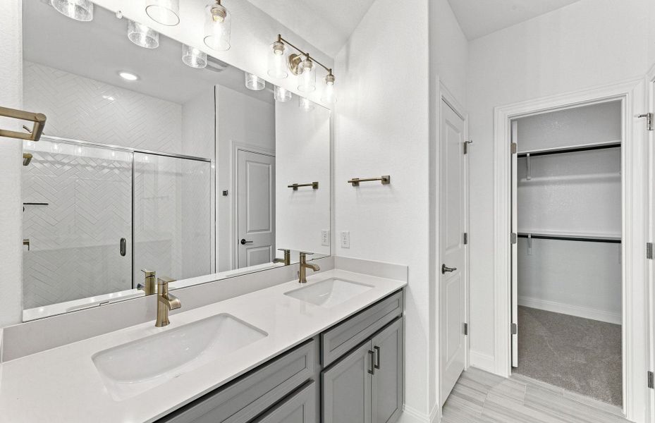 Furnished interior view inside a new home in Saddleback at Santa Rita Ranch, Liberty Hill (Image 6).
