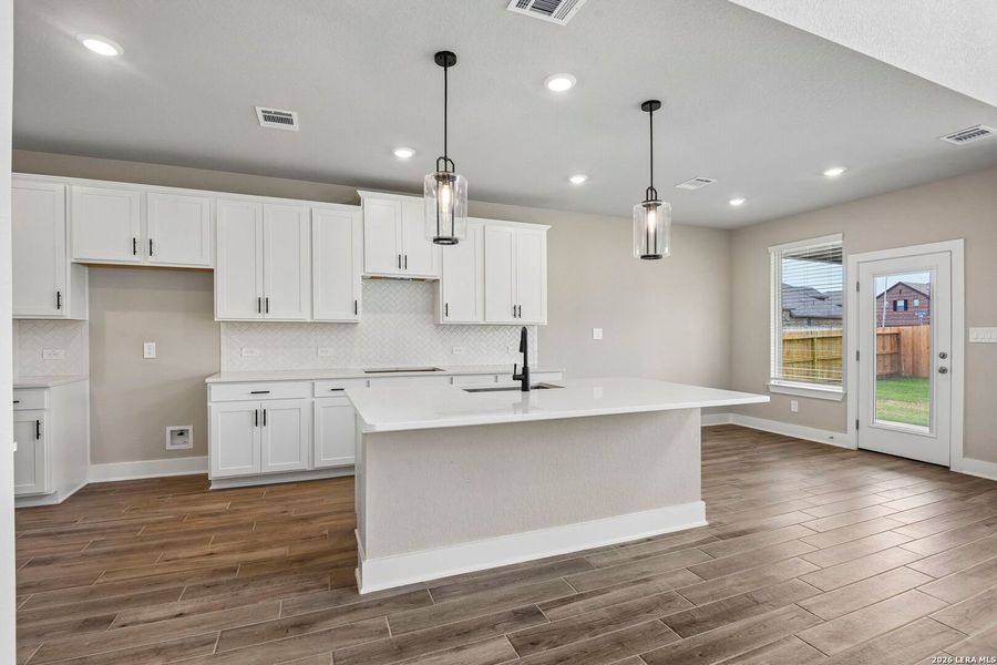 Furnished interior view inside a new home in Fox Falls, Boerne (Image 12). Furnished interior view inside a new home in Fox Falls, Boerne (Image 12).