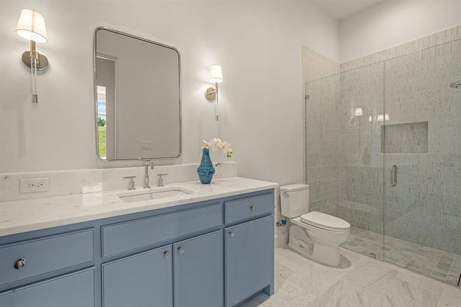 Furnished interior view inside a new home in , Fort Worth (Image 33). Furnished interior view inside a new home in , Fort Worth (Image 33).