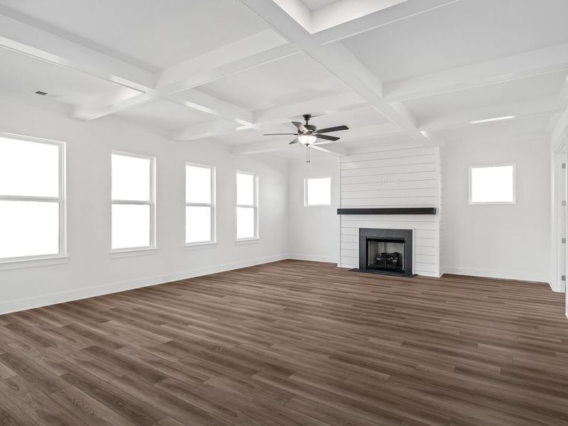 Spacious, unfurnished interior of a new home in Shelton Square, Murfreesboro (Image 24).