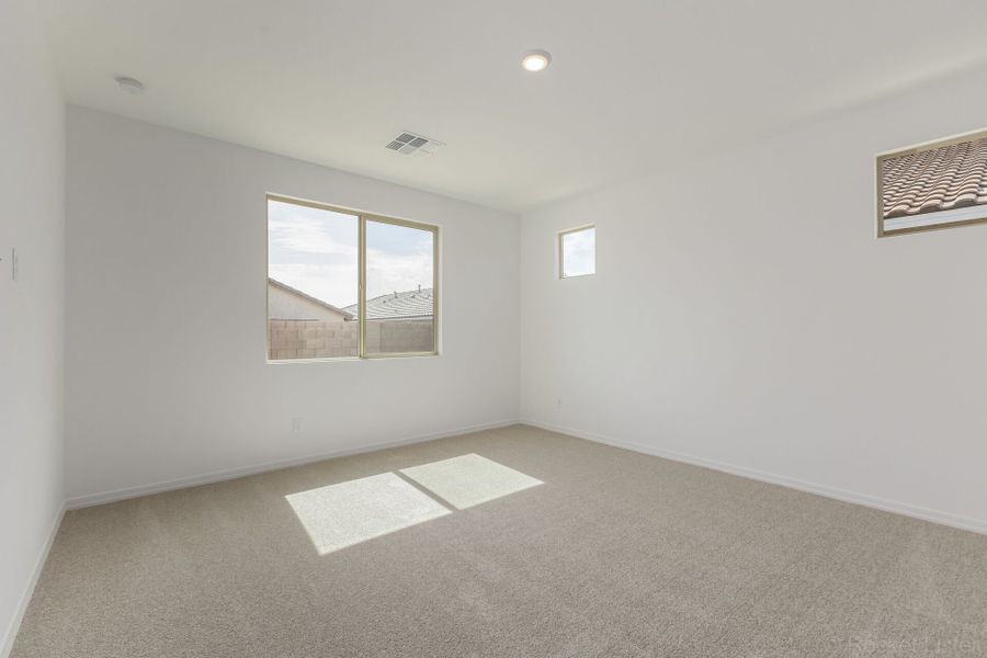 Spacious, unfurnished interior of a new home in Tyler Ranch, Buckeye (Image 10). Spacious, unfurnished interior of a new home in Tyler Ranch, Buckeye (Image 10).