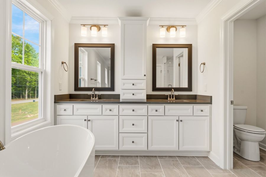 Furnished interior view inside a new home in Timberland Grove, Anderson (Image 14).
