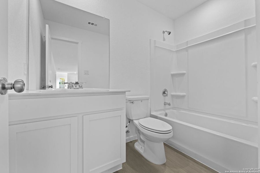 Furnished interior view inside a new home in Torian Village: Belmar Collection, San Antonio (Image 5).