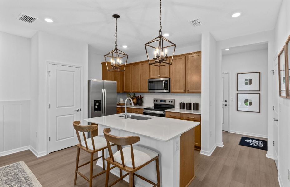 Representative furnished interior of a home built from the Marisol by Pulte Homes in Canopy Preserve, Deland (Image 16). Representative furnished interior of a home built from the Marisol by Pulte Homes in Canopy Preserve, Deland (Image 16).