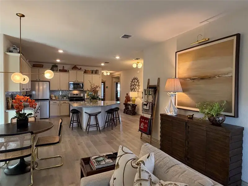 Furnished interior view inside a new home in Liberty Crossing, Royse City (Image 5). Furnished interior view inside a new home in Liberty Crossing, Royse City (Image 5).