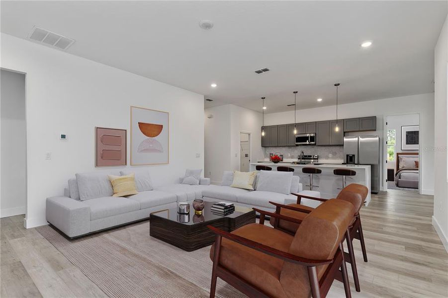 Furnished interior view inside a new home in , Port Charlotte (Image 6).