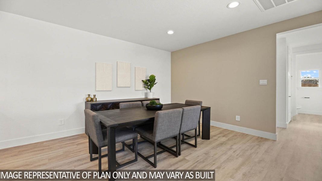 Furnished interior view inside a new home in River Ranch Estates, Dayton (Image 16).