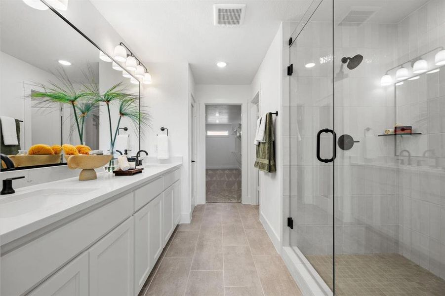 Furnished interior view inside a new home in North Square at Uptown, Celina (Image 3).