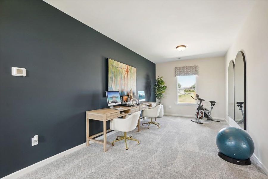 Furnished interior view inside a new home in Fair Oak, Calhoun (Image 10).